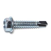 BUILDRIGHT Self-Drilling Screw, #14 x 1-1/4 in, Zinc Plated Steel Hex Head Hex Drive, 2000 PK 07784